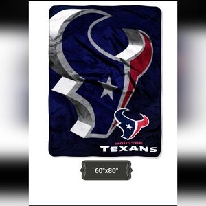 Northwest NFL Houston Texans  Raschel Throw Blanket